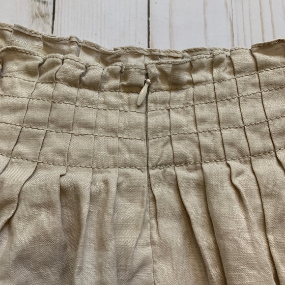 J crew paper bag style skirt size 2 W/ POCKETS - Picture 4 of 6